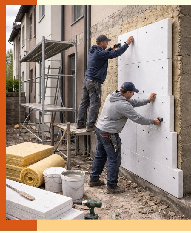 Утепление таунхауса с гарантией комфорта в Благовещенске