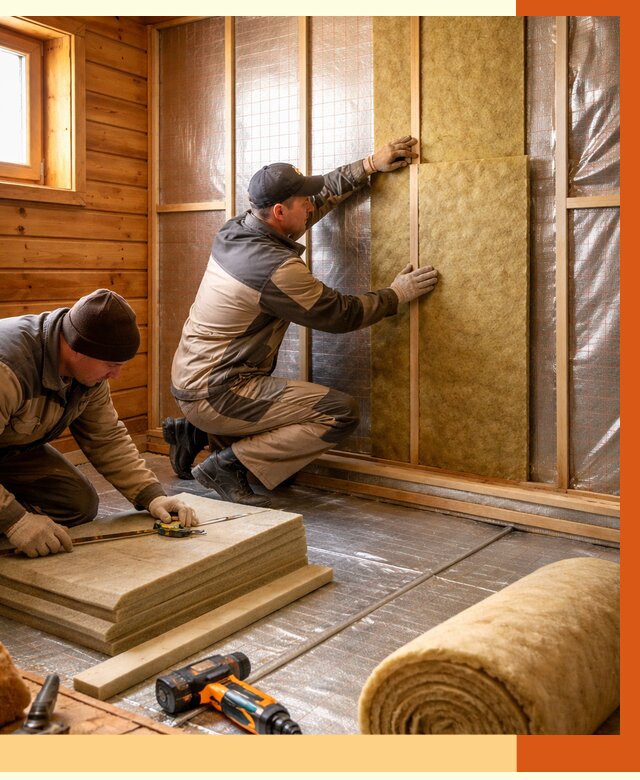 Утепление бани изнутри в Благовещенске под ключ от 4266 руб./м² | ТепломастерБгн