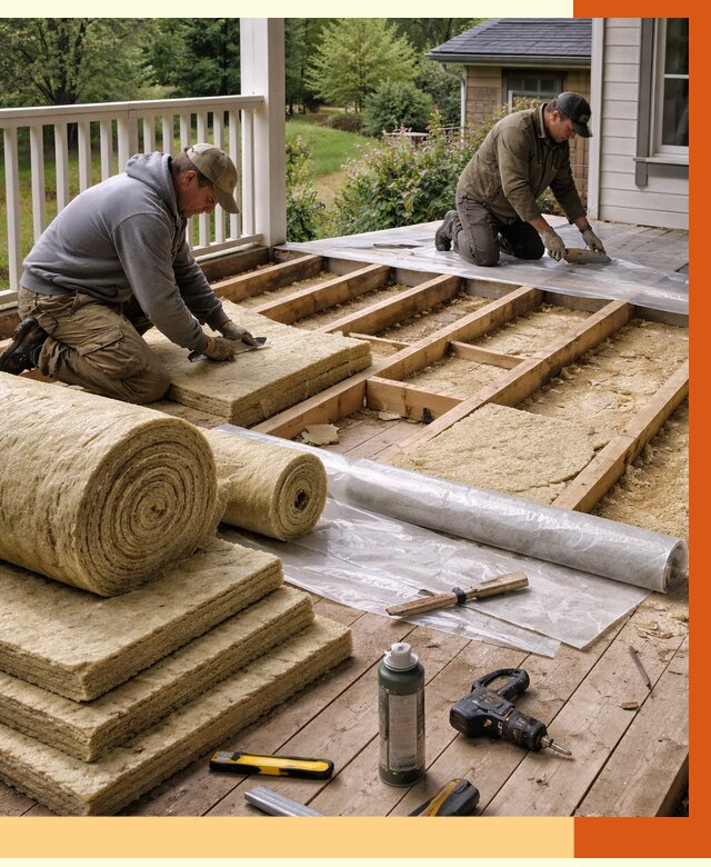 Утепление террасы в Благовещенске от 4266 руб./м2 — утеплить террасу под ключ | ТепломастерБгн