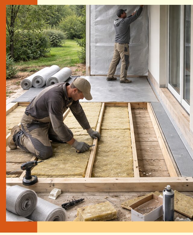 Утепление террасы в Благовещенске — тепло и защита круглогодично