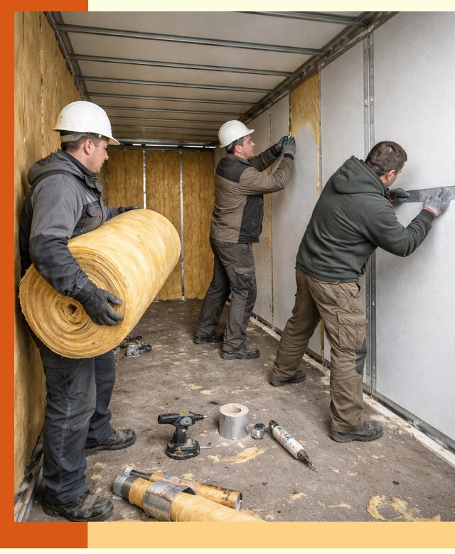 Утепление рефрижераторного контейнера в Благовещенске профессионально и надежно