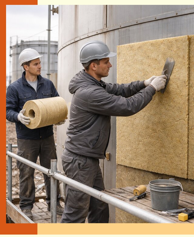 Профессиональное утепление резервуара и теплоизоляция в Благовещенске