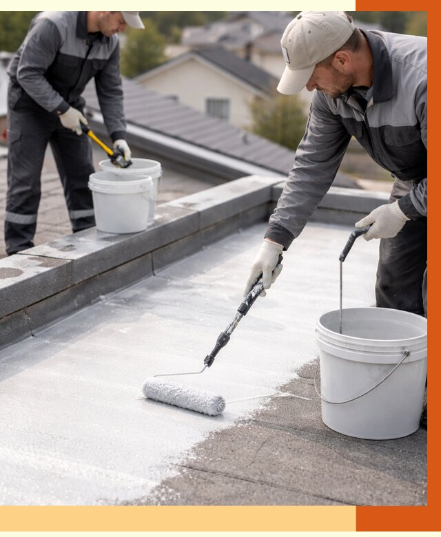 Утепление кровли жидкой теплоизоляцией в Благовещенске от 2184 руб./м2 | ТепломастерБгн