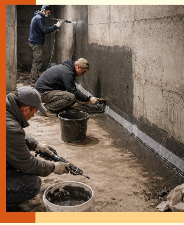 Гидроизоляция подвала в Благовещенске — комплексная защита от влаги